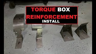 20052014 Mustang Torque Box Brace Install  Steeda [upl. by Jemine]