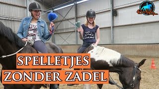 Spelletjes zonder zadel  Paard en paardrijden [upl. by Dnilasor460]