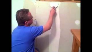 Tape Drywall Seams  Tape Drywall  How to Drywall Tape [upl. by Sedecram67]