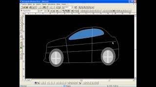 Micrografx windows draw dibujando un auto [upl. by Ronald]