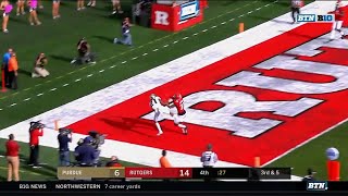 Purdue at Rutgers  Football Highlights [upl. by Cindee]