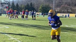 Inside Pitt Practice Highlights Panthers Open 2024 Spring Ball [upl. by Ydeh912]