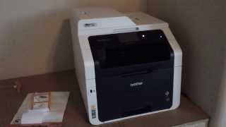 Brother Printers MFC9330CDW color print [upl. by Gnuhp729]