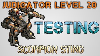 WAR COMMANDER JUDICATOR LEVEL 20 TESTING [upl. by Raphael110]