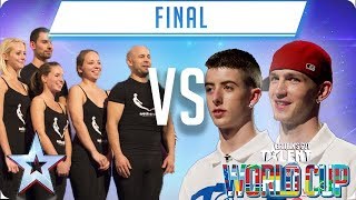 FINAL Attraction vs Twist amp Pulse  Britains Got Talent World Cup 2018 [upl. by Munshi]