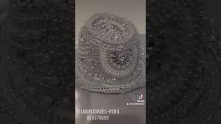 Decora tu Sombrero con Pedrería Strass Calidad Swarovski  Manualidades Perú [upl. by Nnaoj]