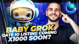 🔥 BULLISH POTENTIAL 🔥 BABYGROK 🔥 Gateio Listing on the Horizon 🔥 Join the Excitement [upl. by Cartwell]