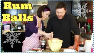 Holiday Treat Rum Balls Recipe [upl. by Huntlee]