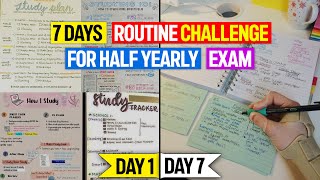 Hack Your Exams to Score Highest Marks in Just 7 DAYS🔥 A CHALLENGERoutine and Study Hacks [upl. by Jovitta]