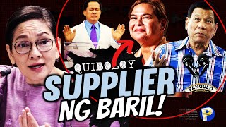 VP Sara at PRRD idinawit ni Hontiveros sa hearing na tumanggap ng bariI kay Quiboloy [upl. by Idnahr]