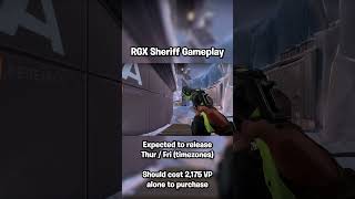 VALORANT RGX Sheriff Gameplay [upl. by Myles229]