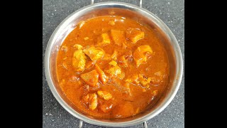 CHICKEN AND PEACH MADRAS CURRY RECIPE [upl. by Arrimat]