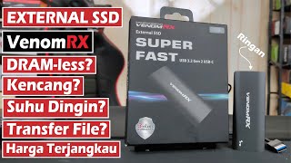 Review External SSD VenomRX USB 32 Gen2 Performa Bagus di Harga Terjangkau amp Ringan [upl. by Raskind448]