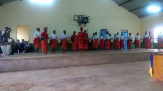 STUDENTS PERFOMING BAGANDA DANCE [upl. by Ybba7]