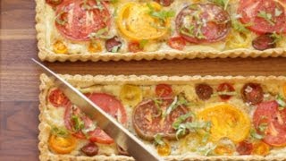 Beths Easy Tomato Tarts Inspired by the Audible App [upl. by Corotto]