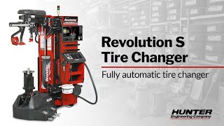 Revolution S FullyAutomatic Tire Changer by Hunter Engineering [upl. by Nairim826]