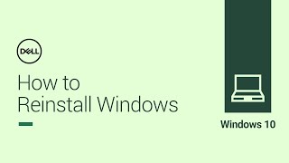 How to Reinstall Windows 10 Official Dell Tech Support [upl. by Nalod]