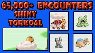 Shiny Torkoal In Pokemon Ruby After 65602 REs [upl. by Sirovat]