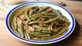 SlowCooked Green Beans  Amazing SouthernStyle Green Beans [upl. by Elmer]