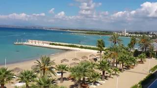 The Mediterranean Sea latakia syria ausome view from my hotel room balcony ❤ [upl. by Nylanaj]