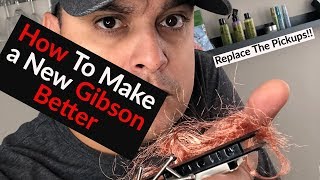 How To Make a New Gibson Les Paul Jr Better [upl. by Aehsel689]