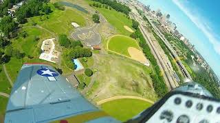 XK A280 P51 Mustang flying high FPV with panning camera [upl. by Mutz]