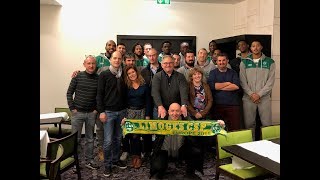 Quand les partenaires du Limoges CSP traversent la France et lAllemagne pour leur club [upl. by Burt]