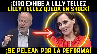 Ciro Gómez Leyva Calla a Lilly Téllez sobre La Reforma Judicial [upl. by Akimed]