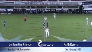 Dunfermline Athletic Vs Raith Rovers [upl. by Chaddy]