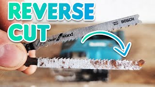 What Is A Reverse Cut Jigsaw Blade [upl. by Seward]