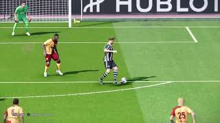 Hojlund Goal vs Aston Villa at Premier League  Football Simulation PES 21 [upl. by Jary]