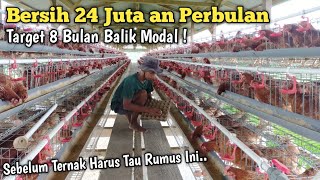 ANALISA MODAL DAN KEUNTUNGAN TERNAK AYAM PETELUR 1200 EKOR [upl. by Ardelis]