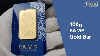 100g PAMP Gold Bar [upl. by Garihc]