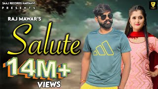 SALUTE Official Video  Raj Mawar Naveen VishuLatest Songs 2023New Haryanvi Songs Haryanvi 2023 [upl. by Tewell826]