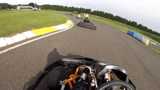 Ancaster Karting Round 5 race 1 part 1 [upl. by Deirdra]