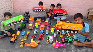 toy helicopter ka video jcb dumper tractor train total 500 dollar investmenty Cartoon TV is live [upl. by Inajna]