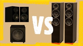 Wharfedale Diamond 230s Vs 121s With Sub Includes Sound Comparison🎵 [upl. by Kahn]