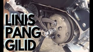 First CVT Cleaning  Honda Click  PMS [upl. by Neils974]