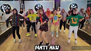 MATI AKU BY TUTY WIBOWO  DANGDUT  SENAM KREASI  SENAM MUDAH  ZUMBA  LILAC [upl. by Alford]