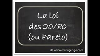 Controle de Gestion S6 Loi de PARETO 2080 [upl. by Phi873]