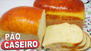 GIGANTE E MUITO FOFINHO❗😍 PÃO CASEIRO DA VOVÓ RECEITA ANTIGA SUPER FÁCIL E DELICIOSA [upl. by Yeclek]