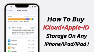 How To Buy iCloud Storage On iPhone iPad iPod  2024 [upl. by Tristan]