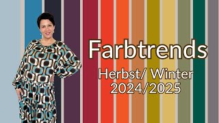 Farbtrends HerbstWinter 20242025🍂⛄️ [upl. by Acinnor607]