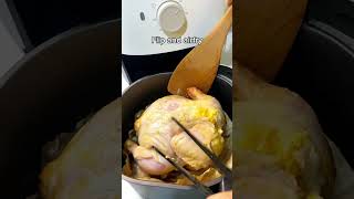 Whole Roasted Chicken in Air Fryer [upl. by Ahsilrae25]