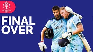 Incredible Final Over of Englands Innings  Stokes Forces Super Over  ICC Cricket World Cup 2019 [upl. by Arriec]