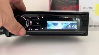 Carrozzeria DEH970 Pioneer 80PRS Test [upl. by Daberath]