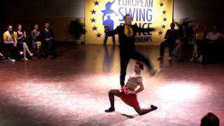 ESDC 2011  INVITATIONAL STRICTLY LINDY HOP Finals William amp Maeva [upl. by Notlew]