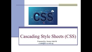 CSS Tutorial  Part 3 [upl. by Batory]