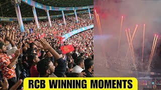 RCB Winning Moments In WPL 2024 [upl. by Annav122]