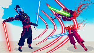 SWORD MASTER LIGHTSABER  TOURNAMENTS  TABS  Totally Accurate Battle Simulator [upl. by Puttergill799]